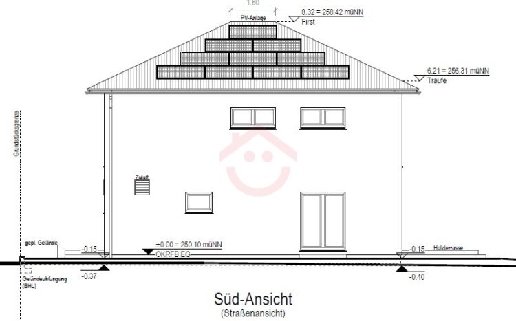 Süd-Ansicht