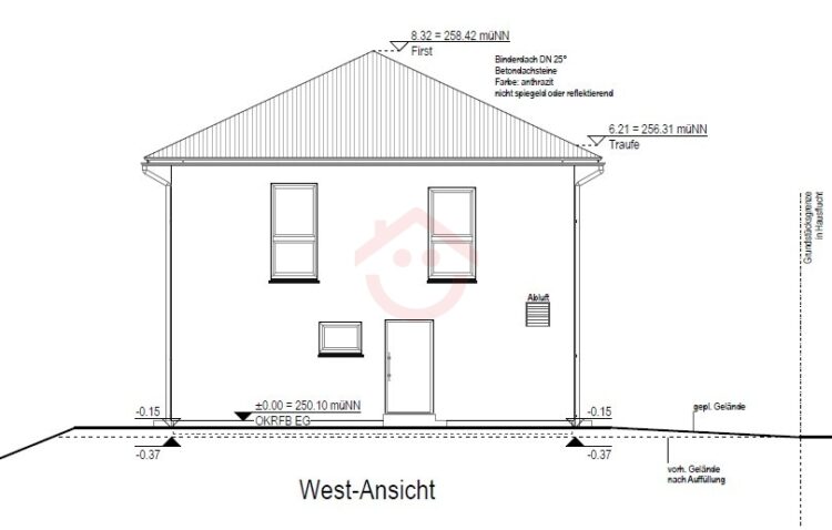 West-Ansicht